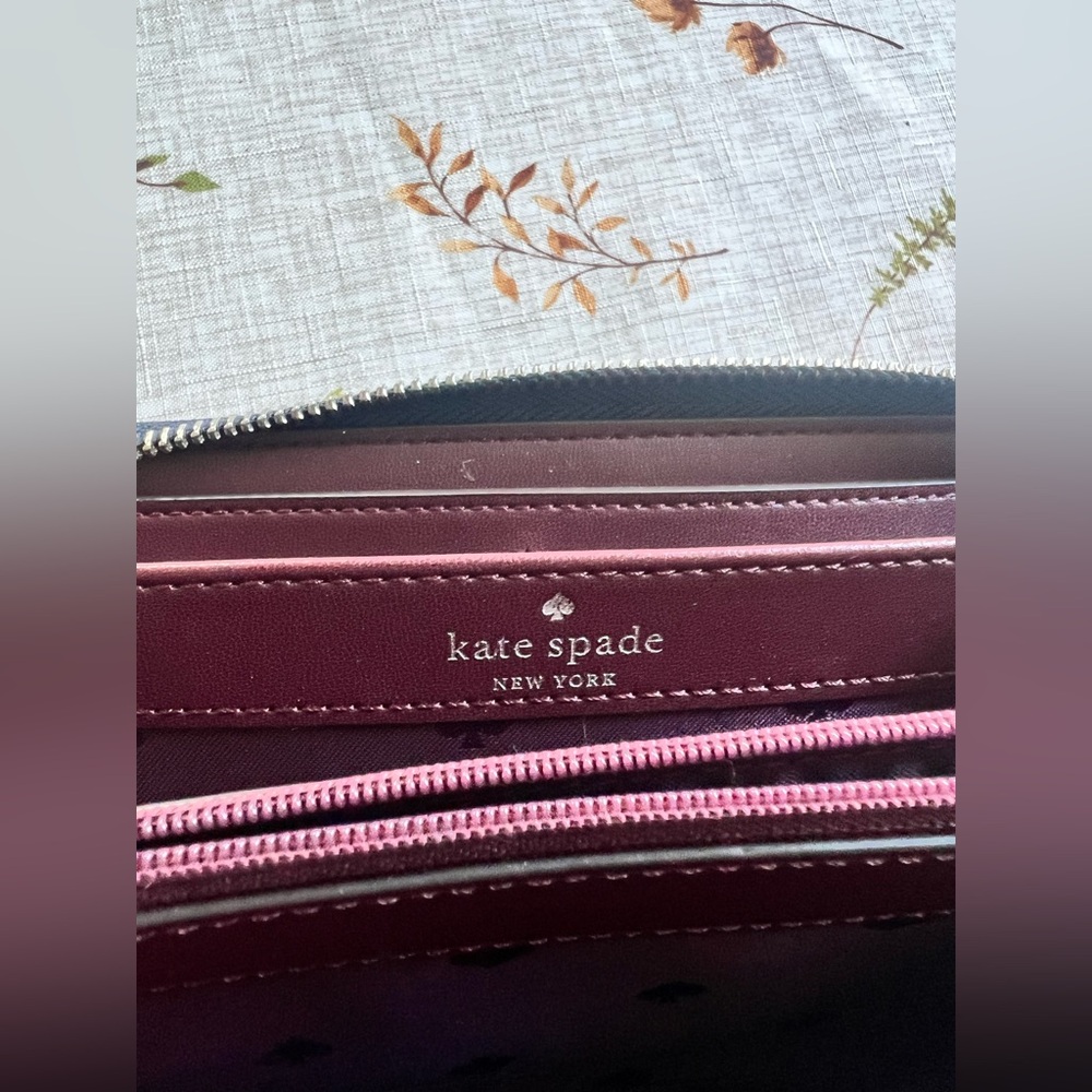 Kate spade continental wallet love birds - Picture 3 of 8